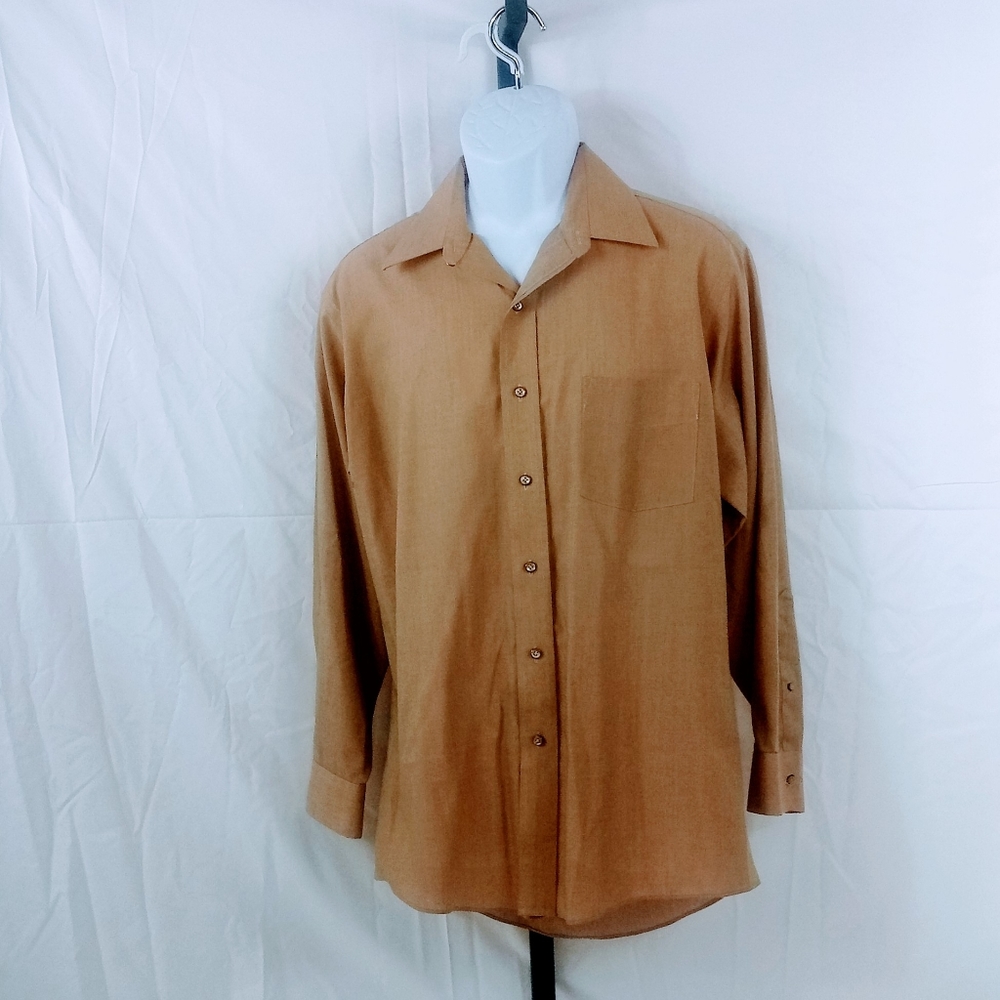 Stafford Men's Long Sleeve Button Down Shirt
